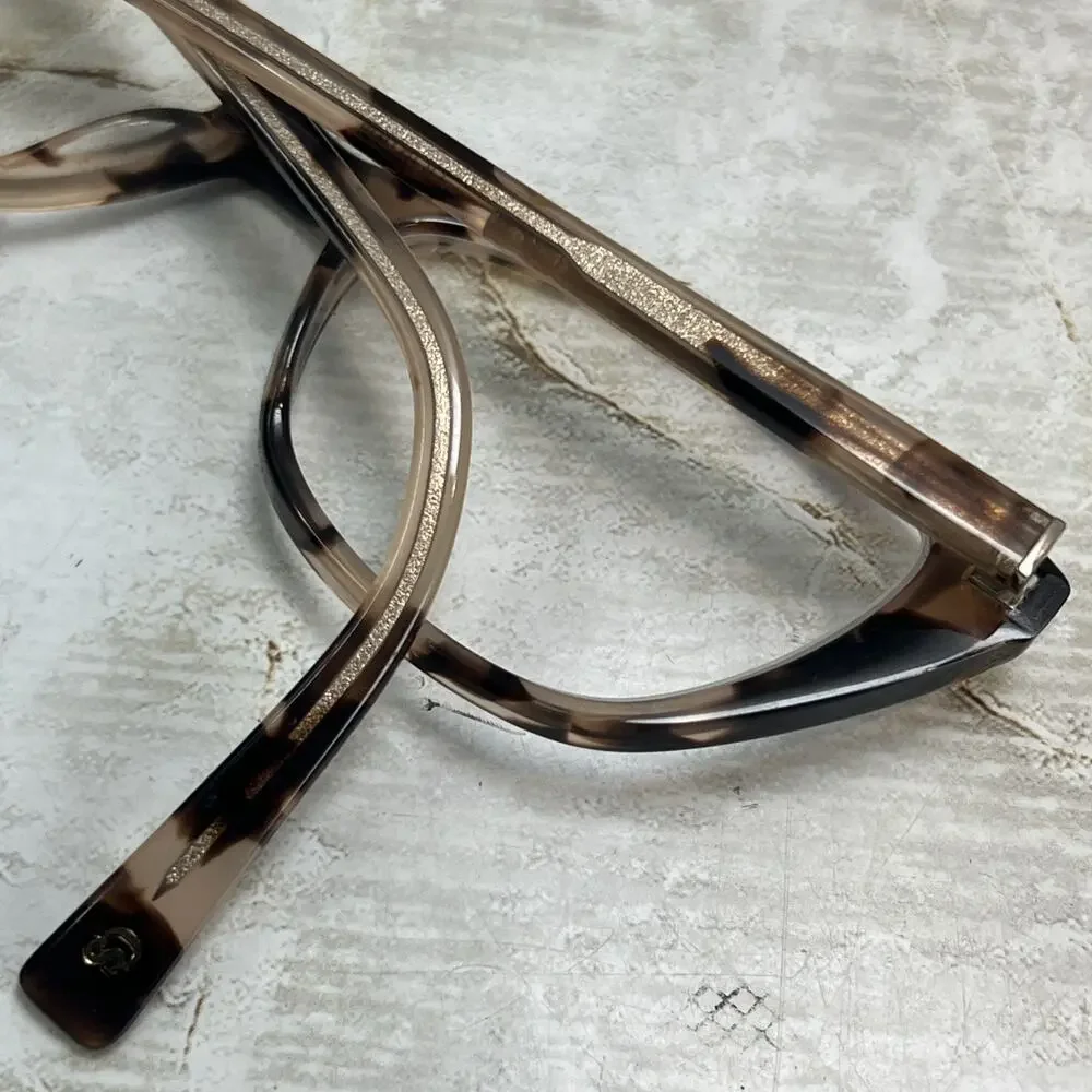 Christian Siriano Eyeglasses Womens Tortoise Dorian 52-17-143 FRAMES ONLY